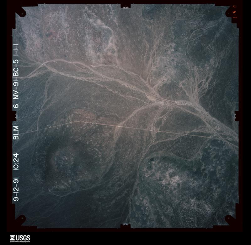 U.S. Geological Survey aerial photograph, 1991-09-12, scale 1:6000