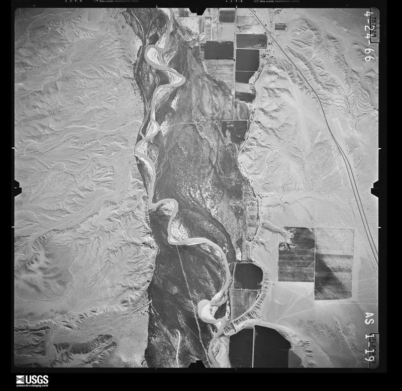 U.S. Geological Survey aerial photograph, 1966-04-24, scale 1:15840