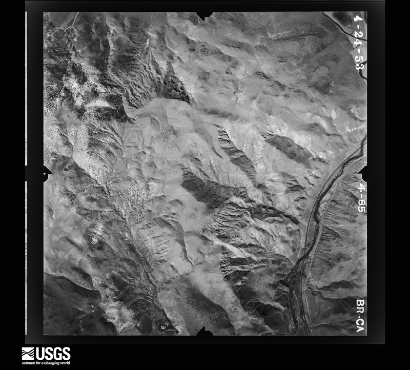 U.S. Geological Survey aerial photograph, 1953-04-01, scale 1:20000