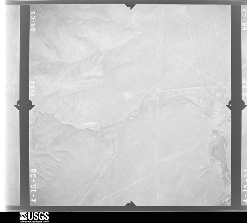U.S. Geological Survey aerial photograph, 1953-04-15, scale 1:20000