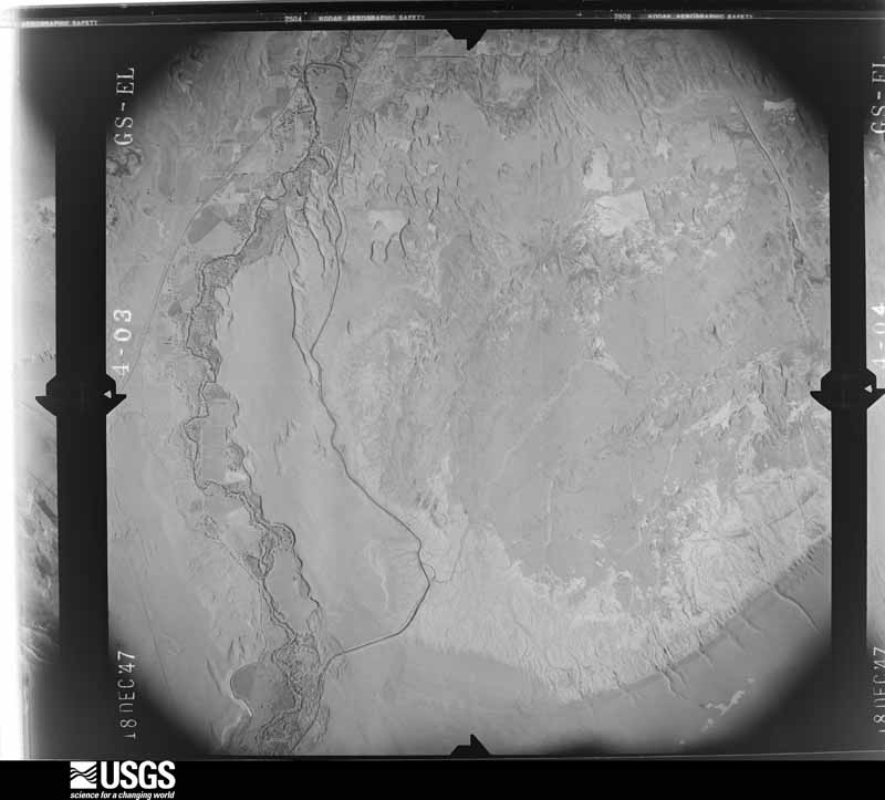 U.S. Geological Survey aerial photograph, 1948-06-15, scale 1:43200