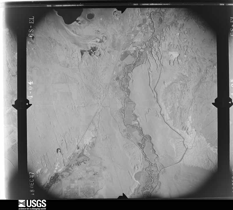 U.S. Geological Survey aerial photograph, 1948-06-15, scale 1:43200