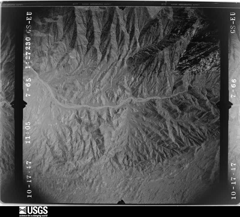 U.S. Geological Survey aerial photograph, 1947-10-31, scale 1:27200