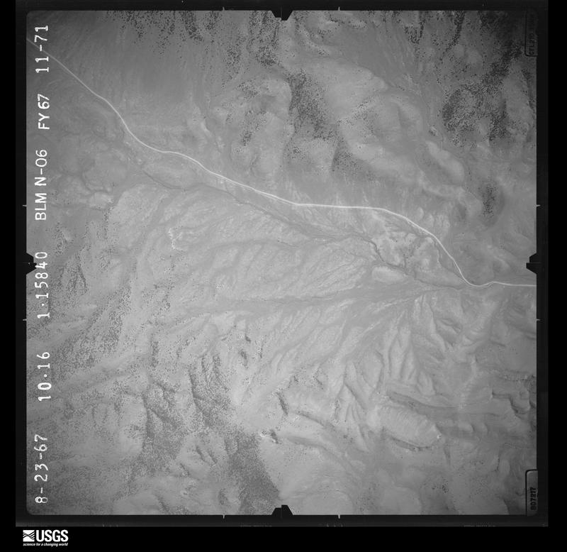 U.S. Geological Survey aerial photograph, 1967-08-23, scale 1:16500