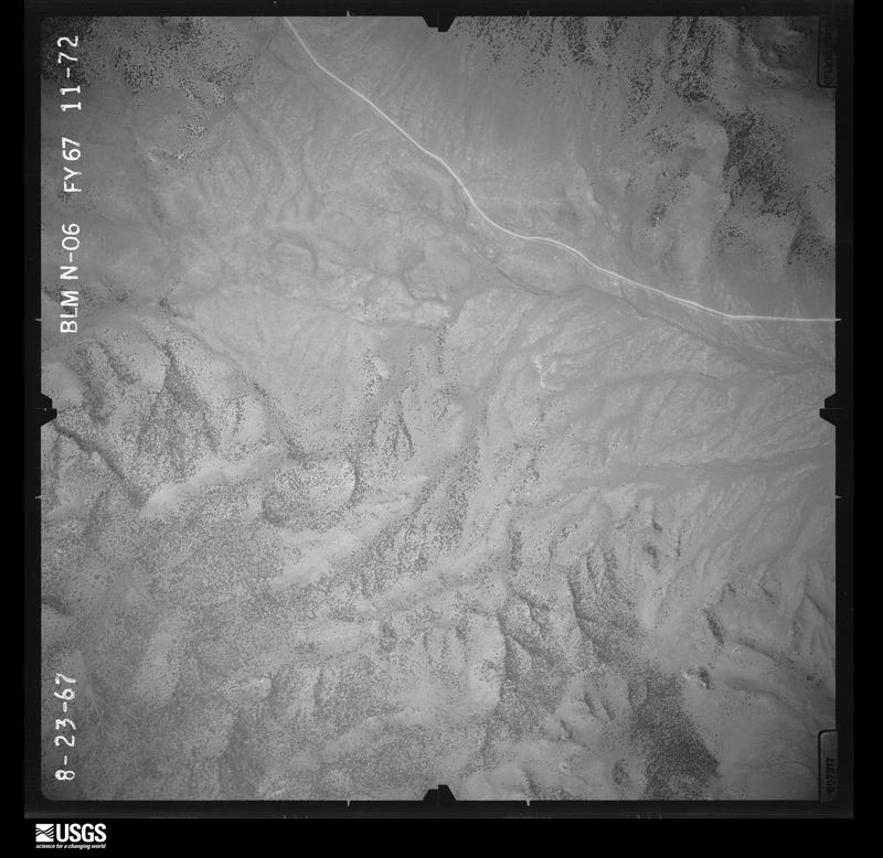 U.S. Geological Survey aerial photograph, 1967-08-23, scale 1:16500