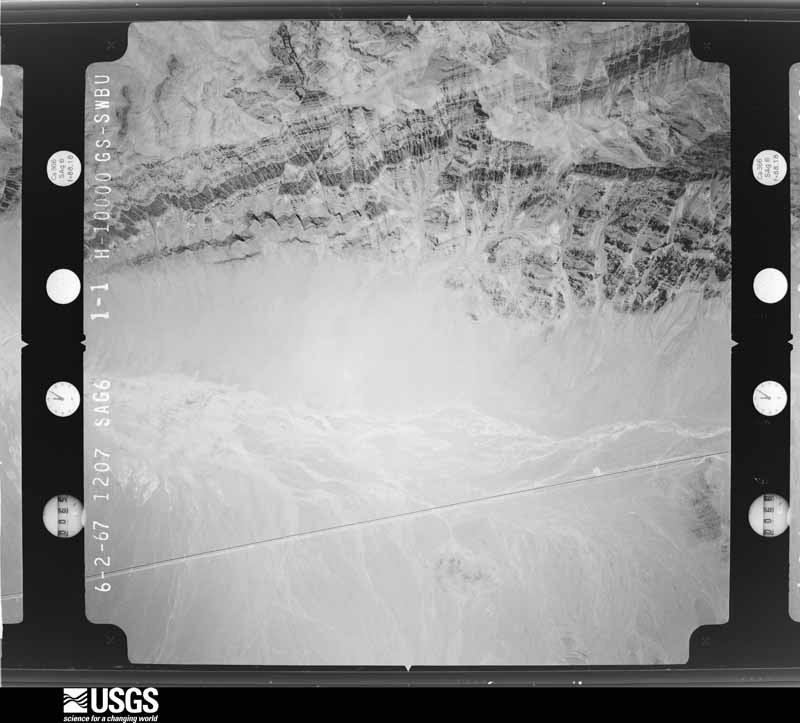 U.S. Geological Survey aerial photograph, 1967-06-09, scale 1:34200
