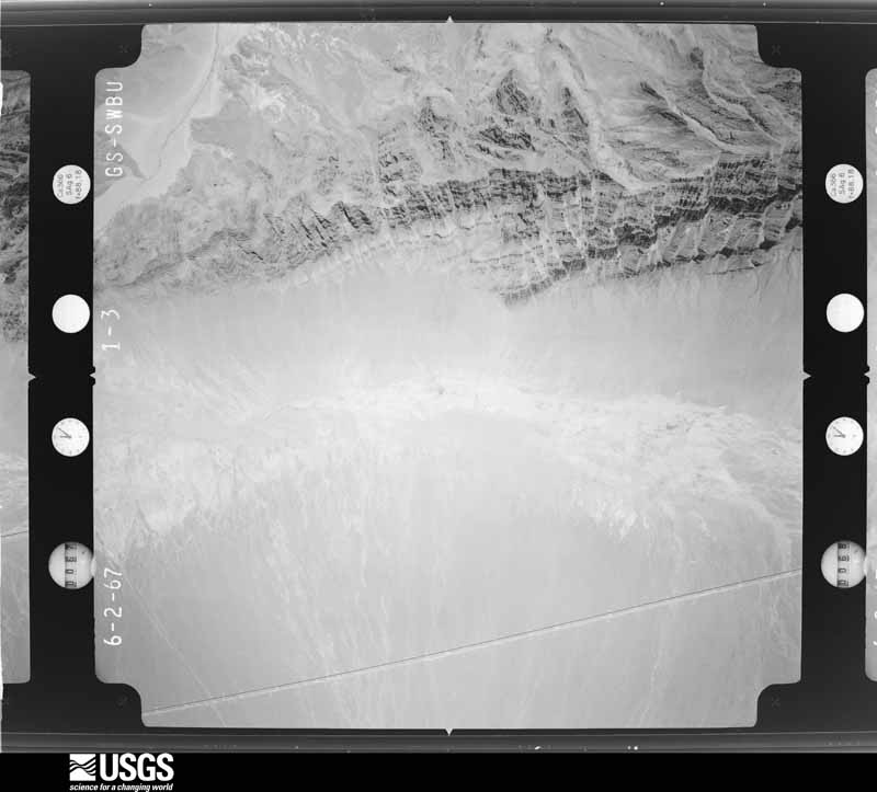 U.S. Geological Survey aerial photograph, 1967-06-09, scale 1:34200