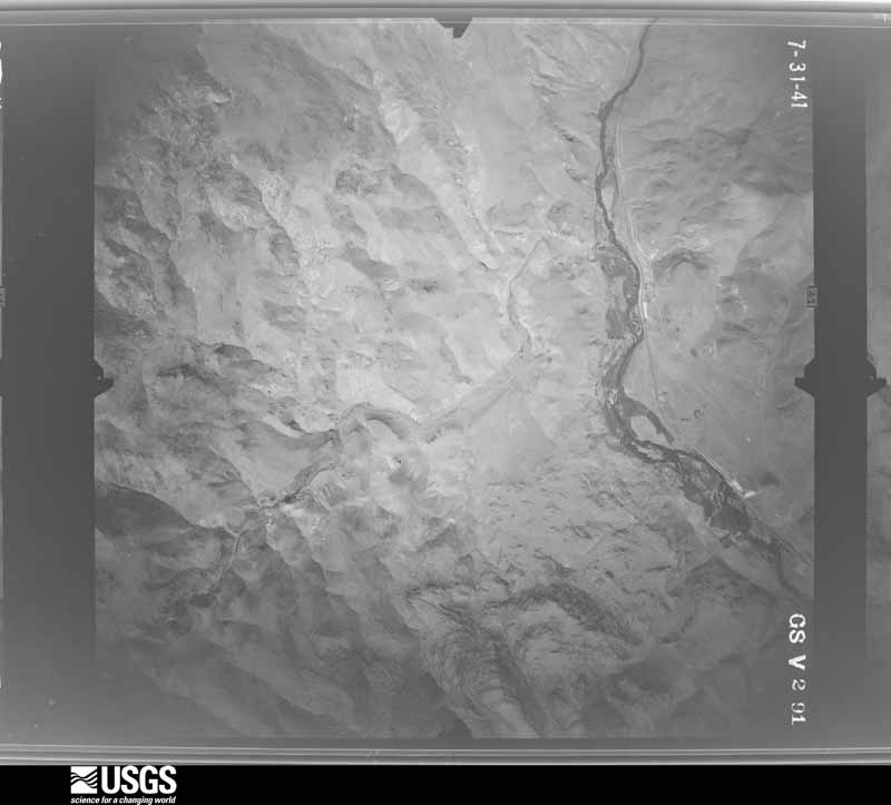 U.S. Geological Survey aerial photograph, 1941-08-01, scale 1:32000