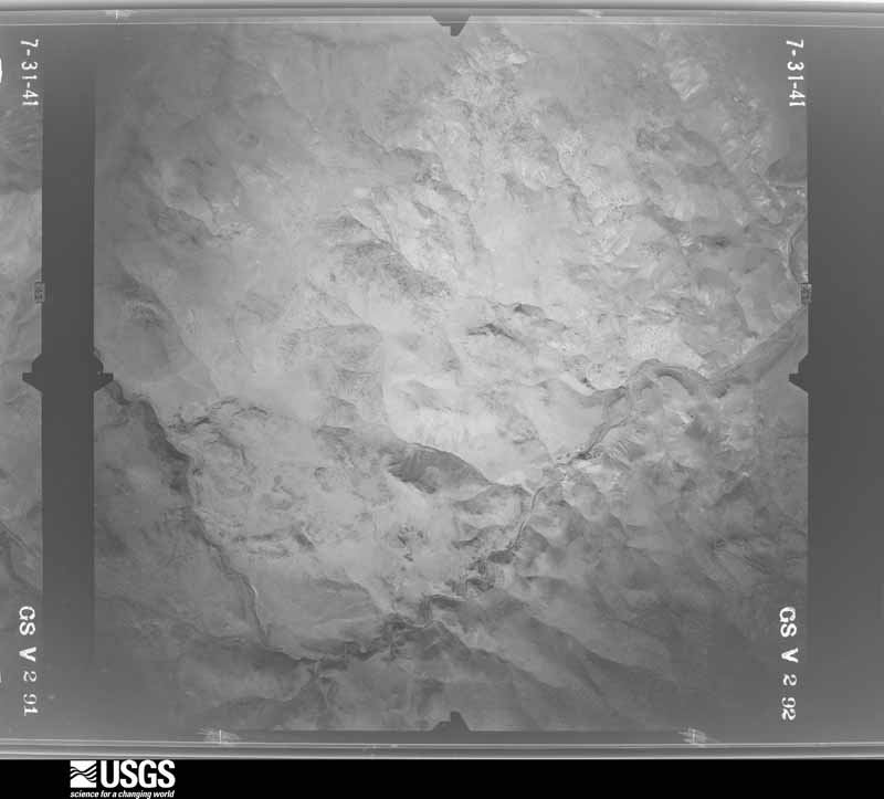 U.S. Geological Survey aerial photograph, 1941-08-01, scale 1:32000