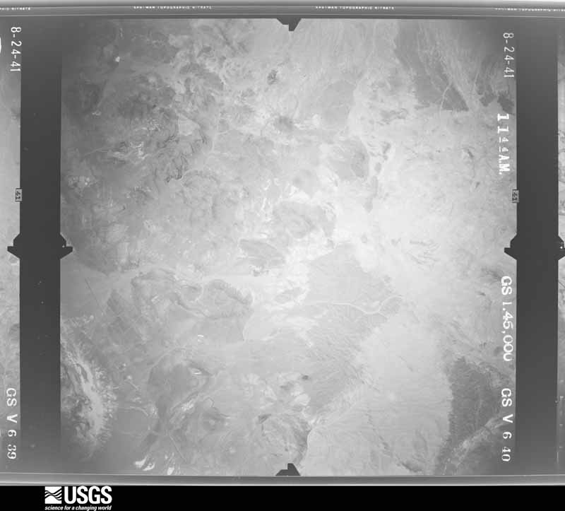 U.S. Geological Survey aerial photograph, 1941-08-24, scale 1:45000
