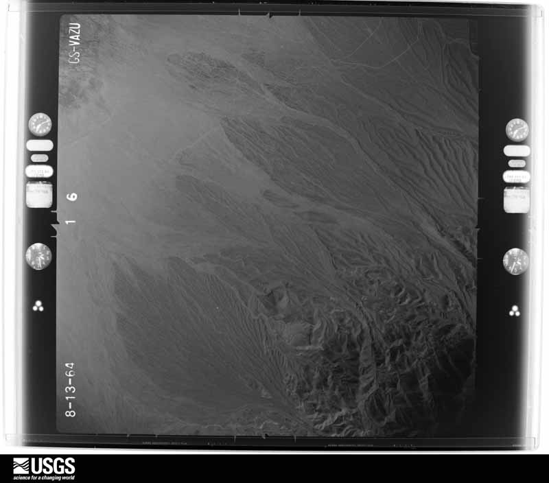 U.S. Geological Survey aerial photograph, 1964-10-11, scale 1:38000