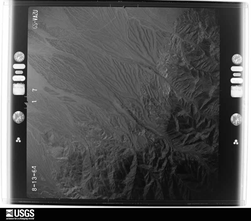 U.S. Geological Survey aerial photograph, 1964-10-11, scale 1:38000