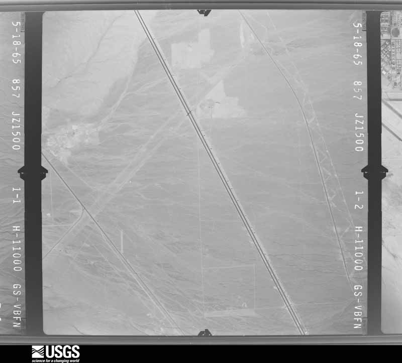 U.S. Geological Survey aerial photograph, 1965-05-18, scale 1:22000