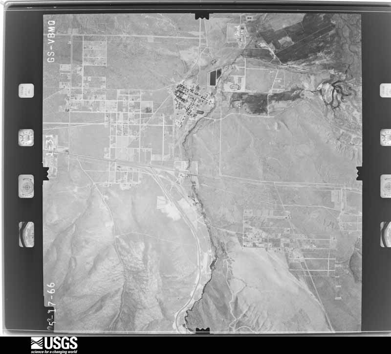 U.S. Geological Survey aerial photograph, 1966-05-17, scale 1:24000