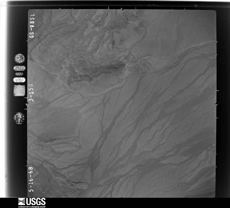 U.S. Geological Survey aerial photograph, 1968-05-16, scale 1:35000