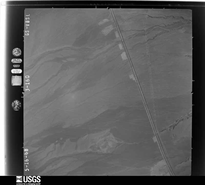 U.S. Geological Survey aerial photograph, 1968-05-16, scale 1:35000