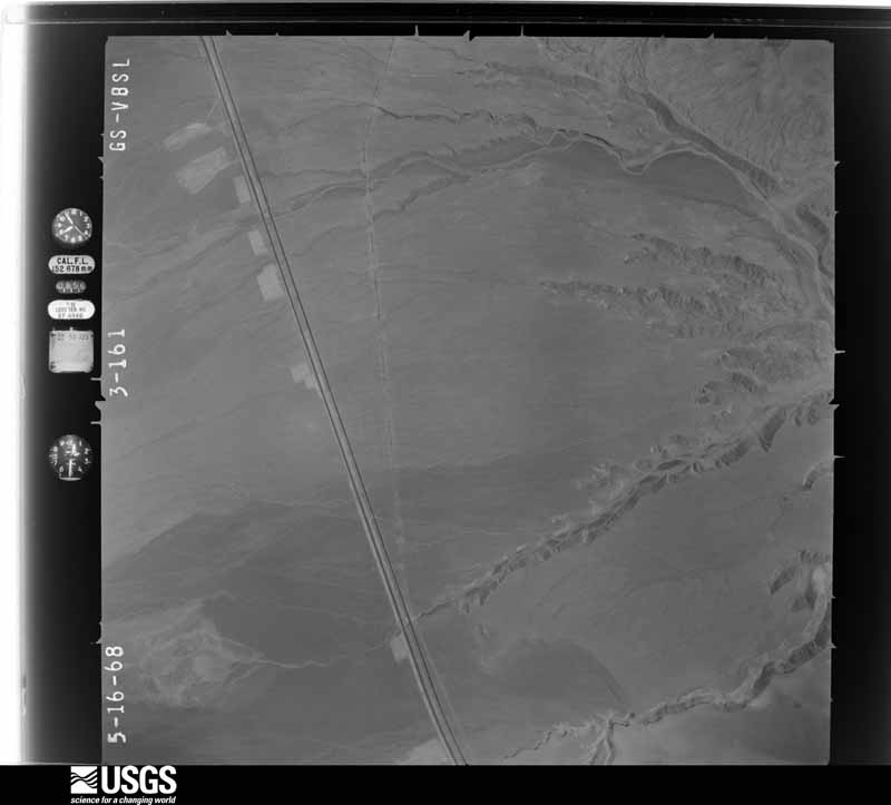 U.S. Geological Survey aerial photograph, 1968-05-16, scale 1:35000