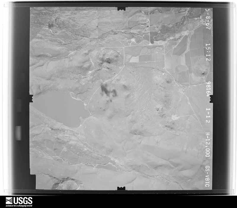 U.S. Geological Survey aerial photograph, 1967-07-10, scale 1:24000