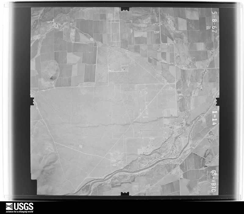 U.S. Geological Survey aerial photograph, 1967-07-10, scale 1:24000
