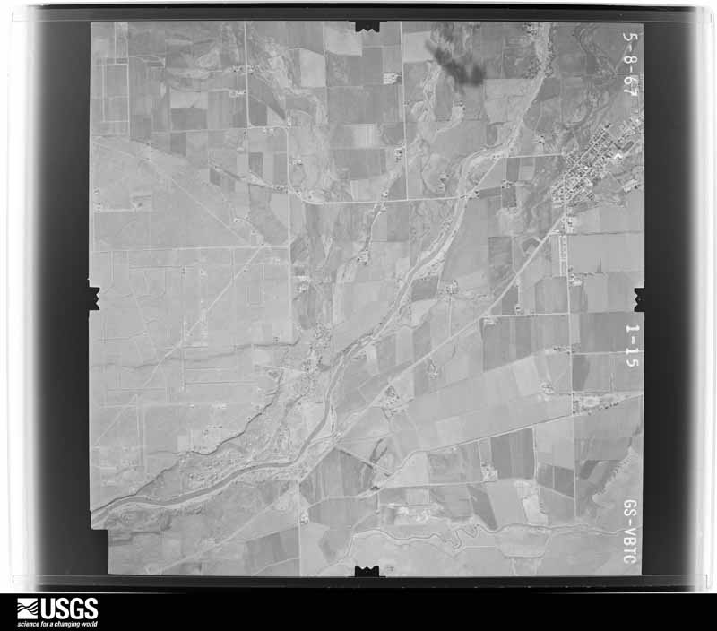 U.S. Geological Survey aerial photograph, 1967-07-10, scale 1:24000