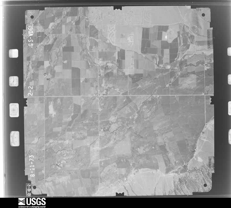U.S. Geological Survey aerial photograph, 1973-08-01, scale 1:32000