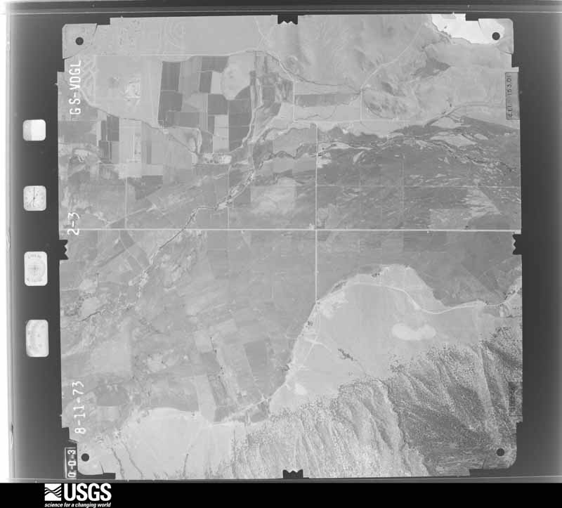 U.S. Geological Survey aerial photograph, 1973-08-01, scale 1:32000