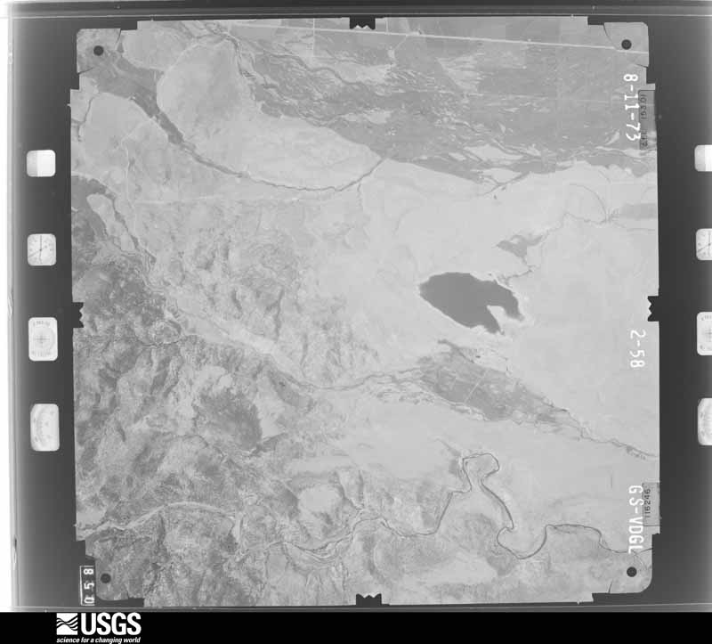 U.S. Geological Survey aerial photograph, 1973-08-01, scale 1:32000