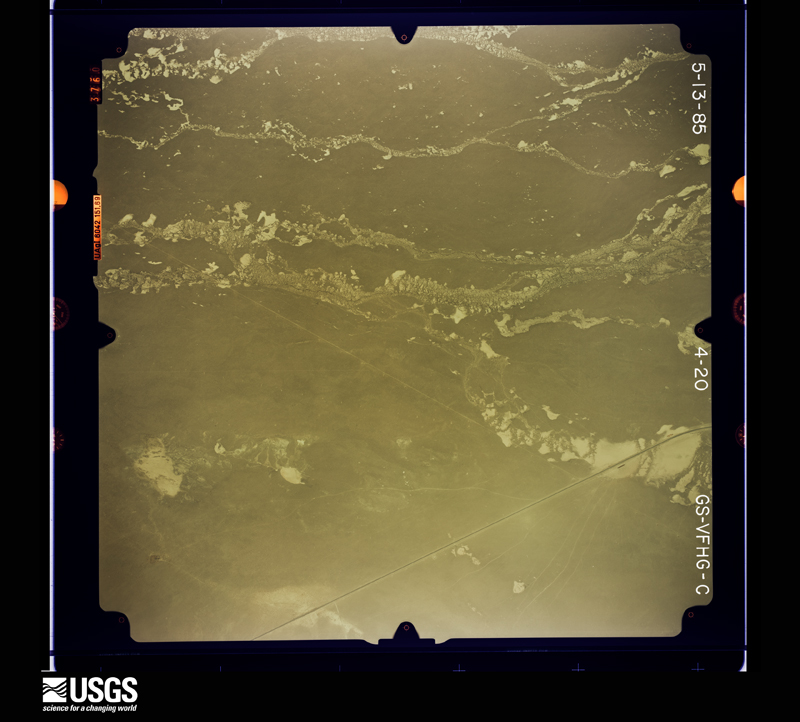U.S. Geological Survey aerial photograph, 1985-05-13, scale 1:24000