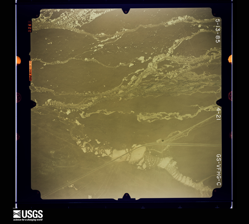 U.S. Geological Survey aerial photograph, 1985-05-13, scale 1:24000