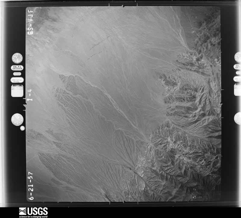 U.S. Geological Survey aerial photograph, 1957-06-21, scale 1:54000