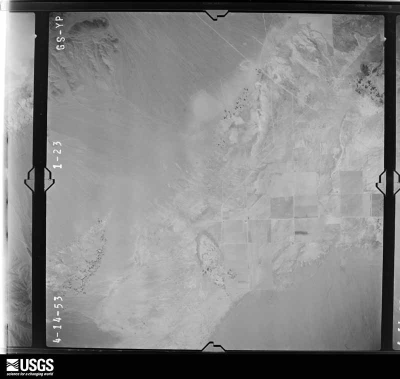 U.S. Geological Survey aerial photograph, 1953-04-14, scale 1:47200