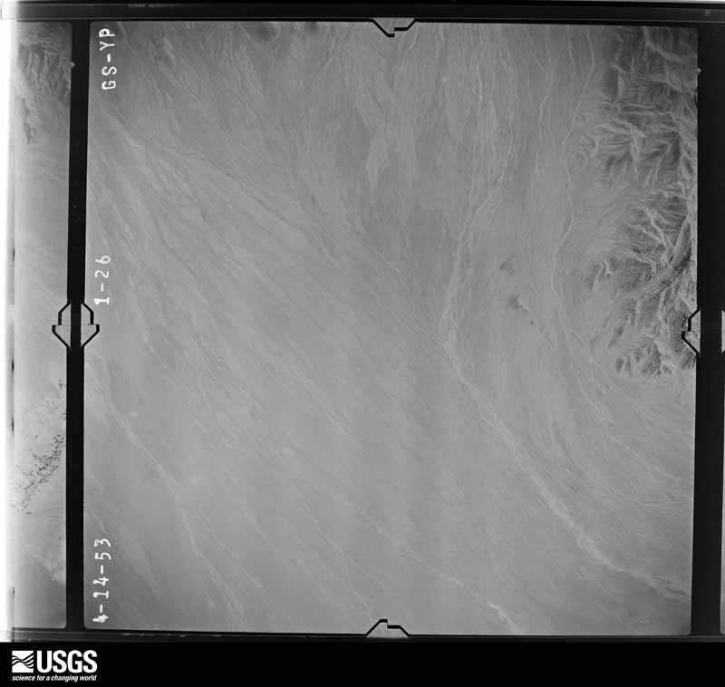 U.S. Geological Survey aerial photograph, 1953-04-14, scale 1:47200