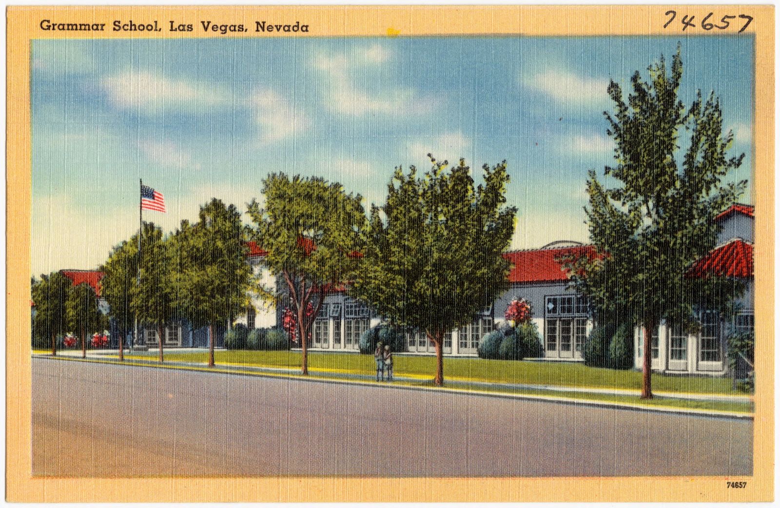 Grammar School, Las Vegas, Nevada, Boston Public Library - undated