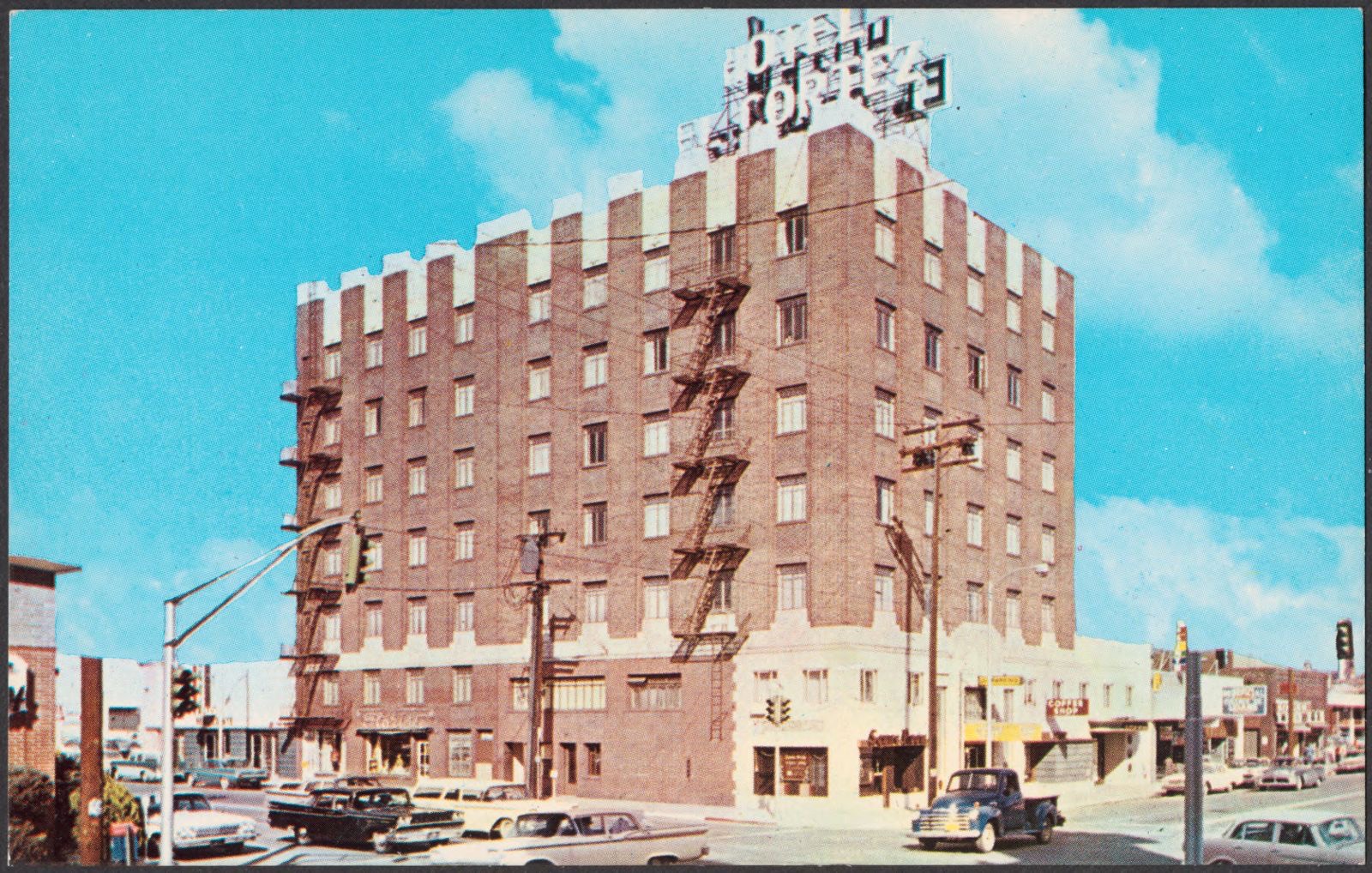 El Cortez Hotel, 239 West Second St., Reno, Nevada 89505, Boston Public Library - undated