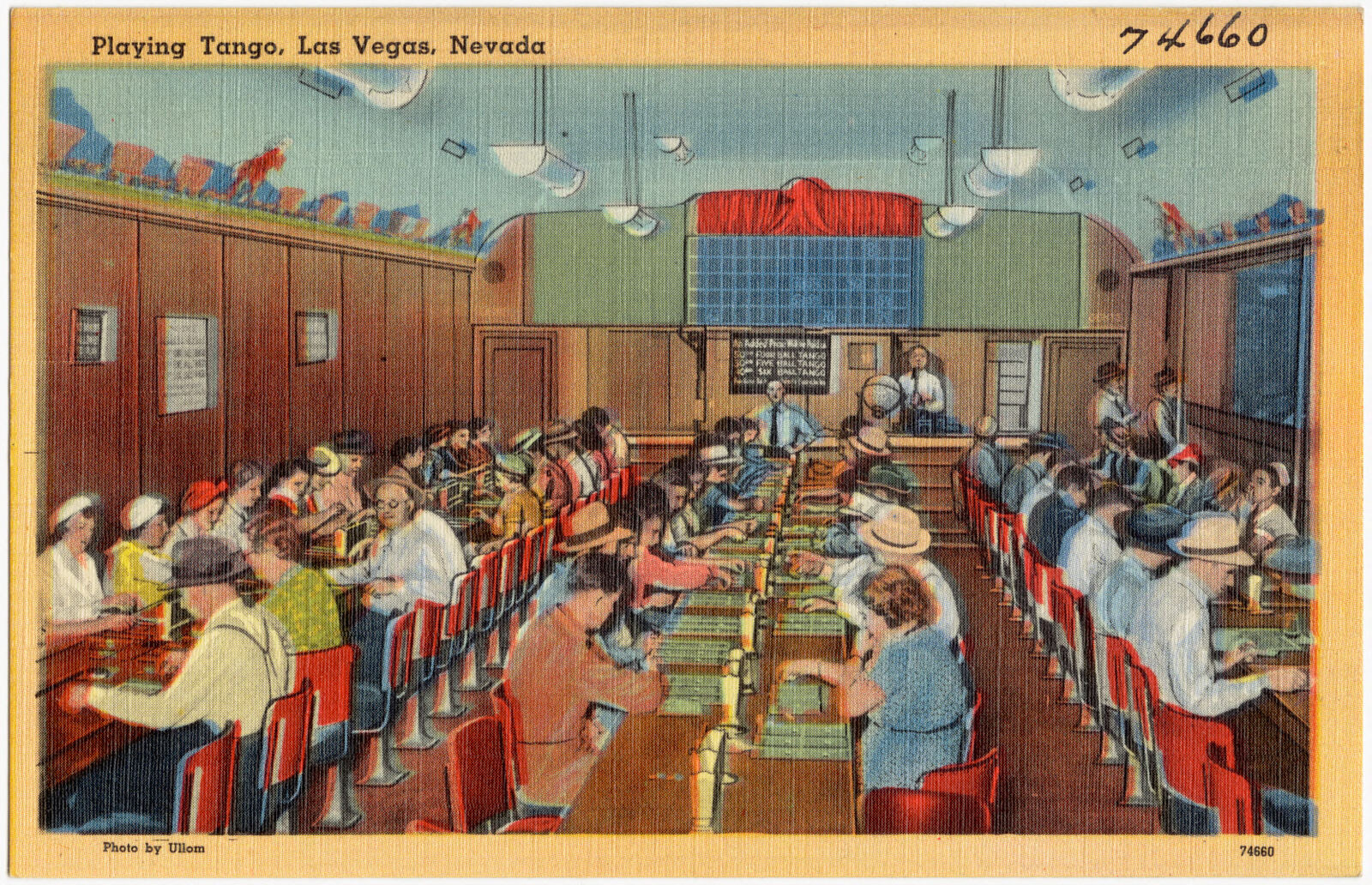 Playing Tango, Las Vegas, Nevada, Boston Public Library - undated