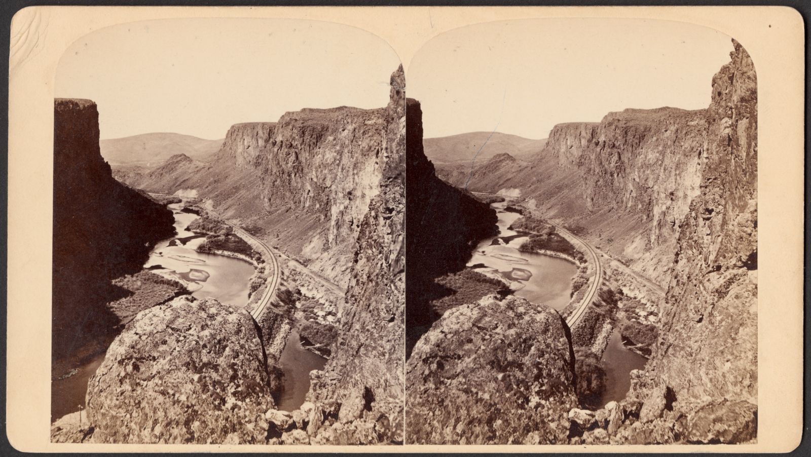 Palisades Humboldt River C.P.R.R., Boston Public Library - undated