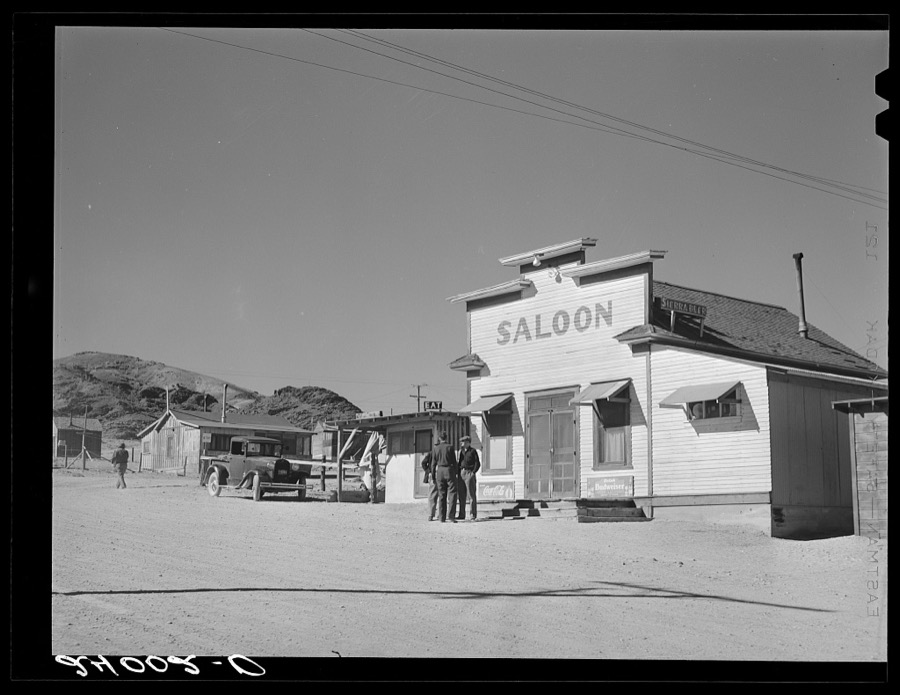 Street in Silver Peak, Nevada