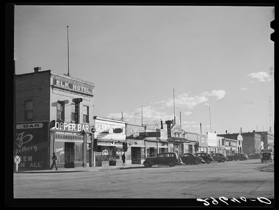 Stores on main street. Elko, Nevada