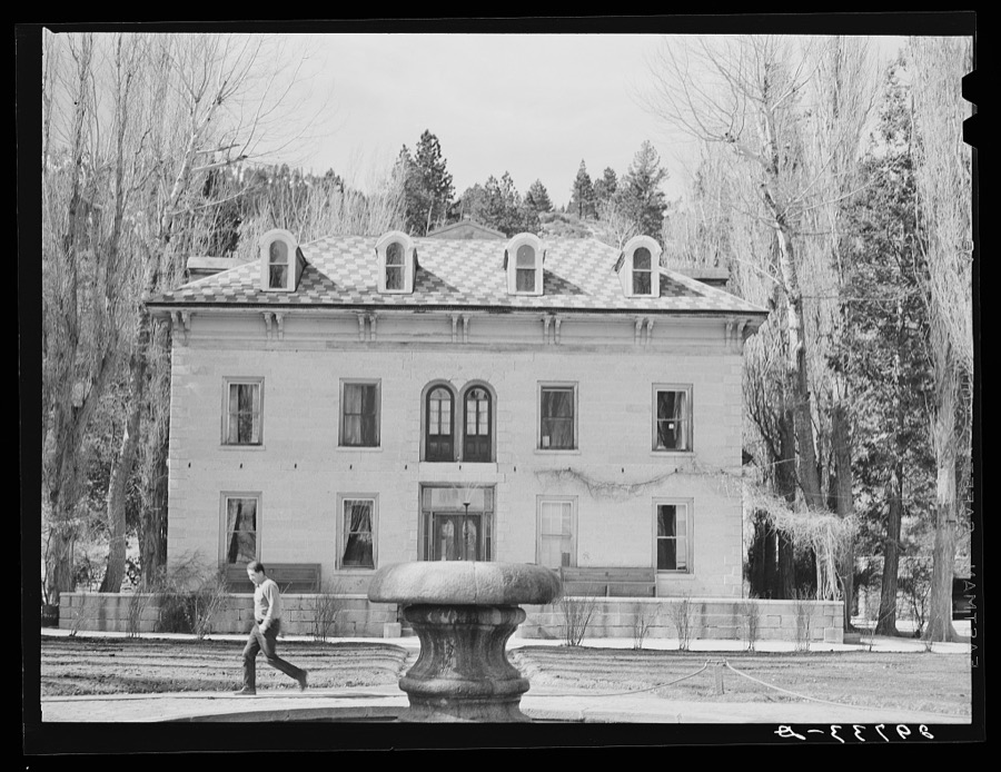 Bower's mansion near Reno, Nevada