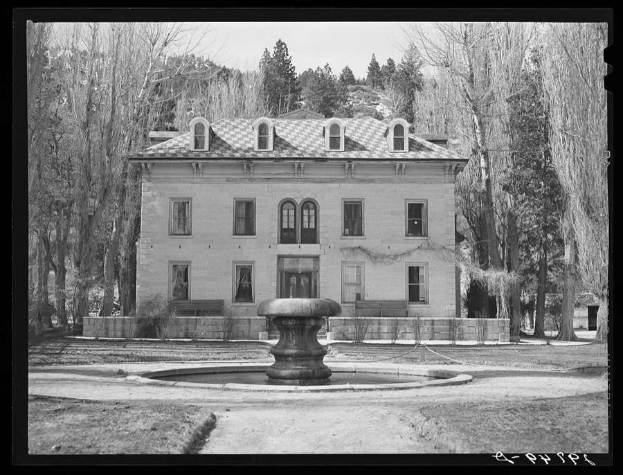 Bower's mansion near Reno, Nevada