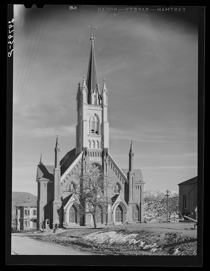 Church of Saint Mary's in the Mountains. Virginia City, Nevada