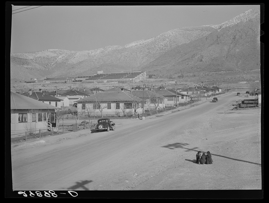 Ore from Ruth copper pit is refined at mill in McGill, Nevada