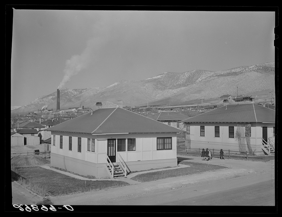 Ore from Ruth copper pit is refined at mill in McGill, Nevada