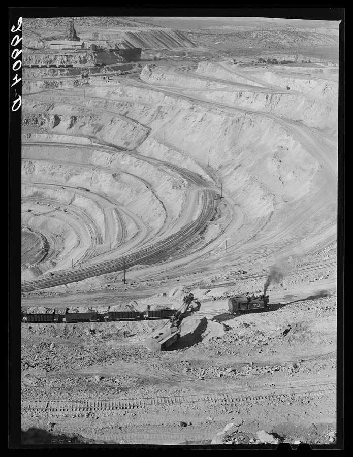 Copper pit. Ruth, Nevada