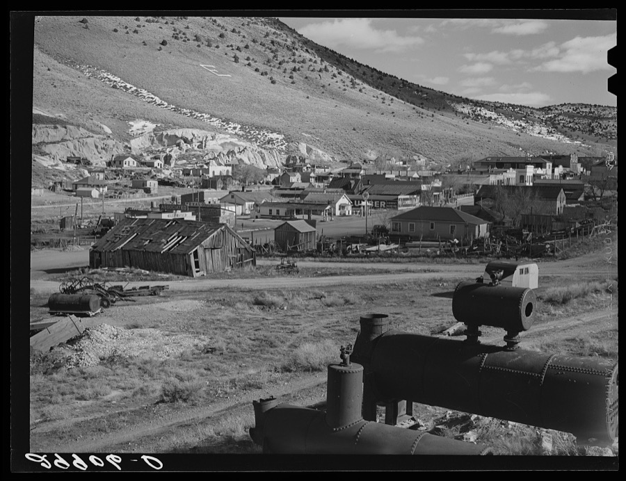 Ghost mining town once produced over eighty million dollars in gold, silver and load. Eureka, Nevada