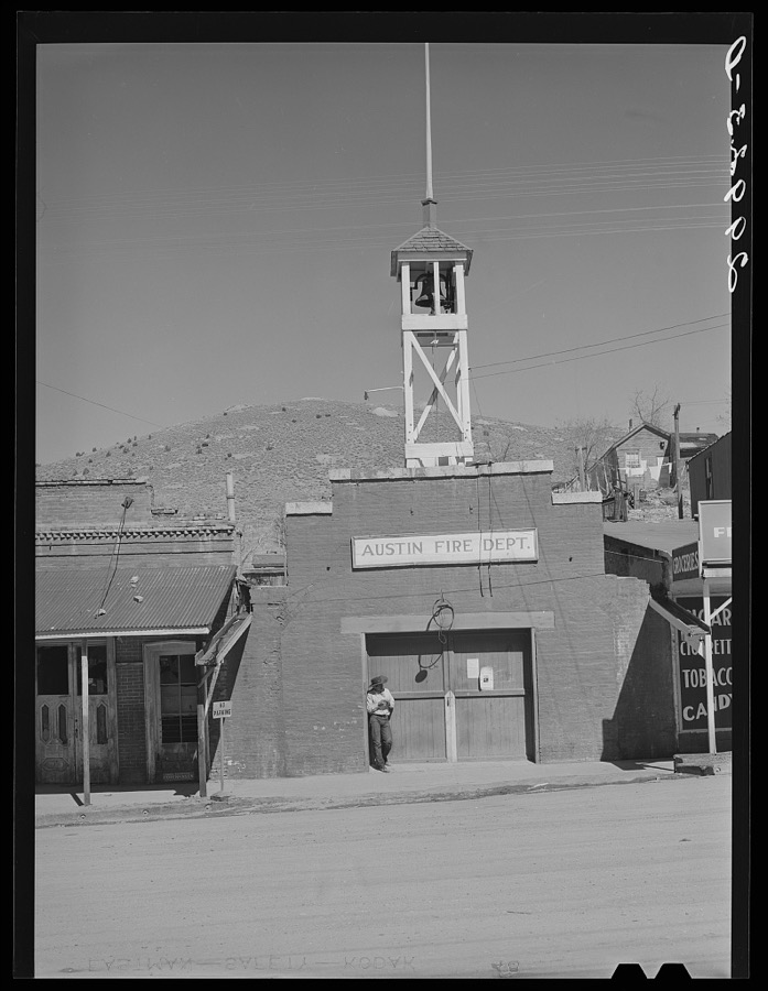 Fire department. Austin, Nevada