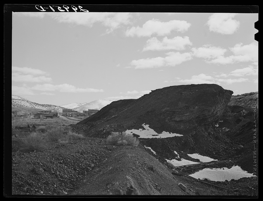 Abandoned mine workings. Austin, Nevada