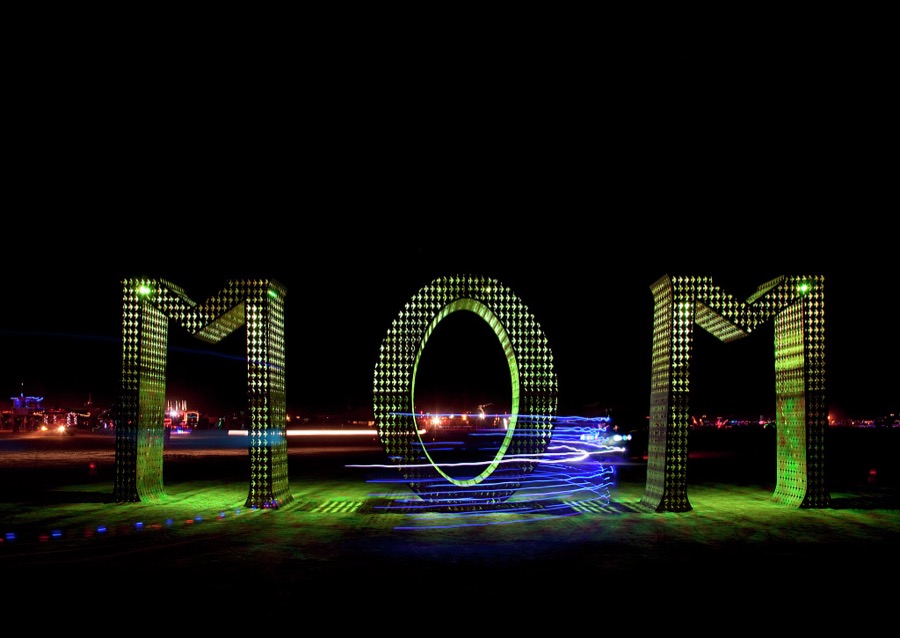 An artsy ode to Mom at the annual Burning Man festival, an artistic extravaganza in the Nevada desert, 100 miles from Reno