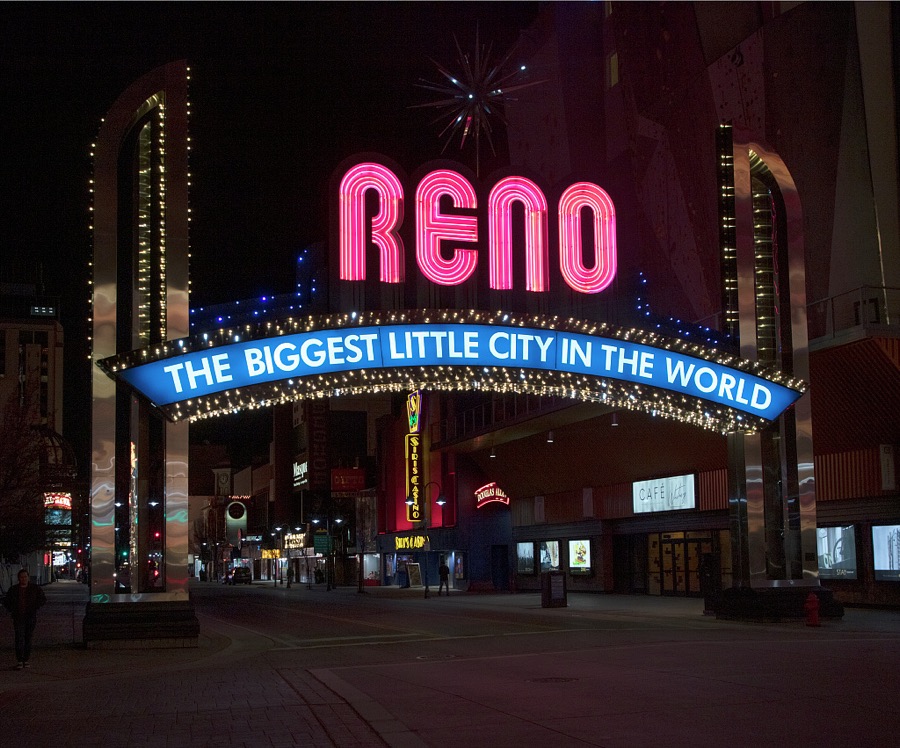 Reno, a northern Nevada city that would be the state's gambling capital were it not for the worldwide mega-attraction that is Las Vegas, 439 miles to the south in the state, made a splash with its catchy slogan