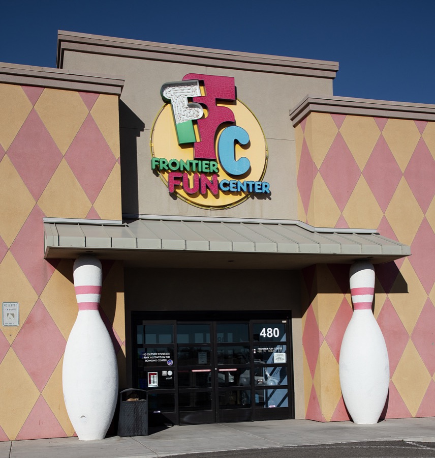 The Frontier Fun Center, a family entertainment establishment in Fernley, a small city in northwest Nevada